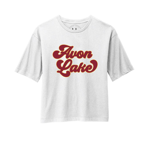 Avon Lake Ladies Boxy Vintage Tee
